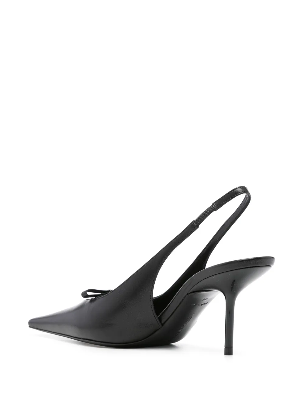Victoria Beckham 75 mm slingback pumps met puntige neus Zwart