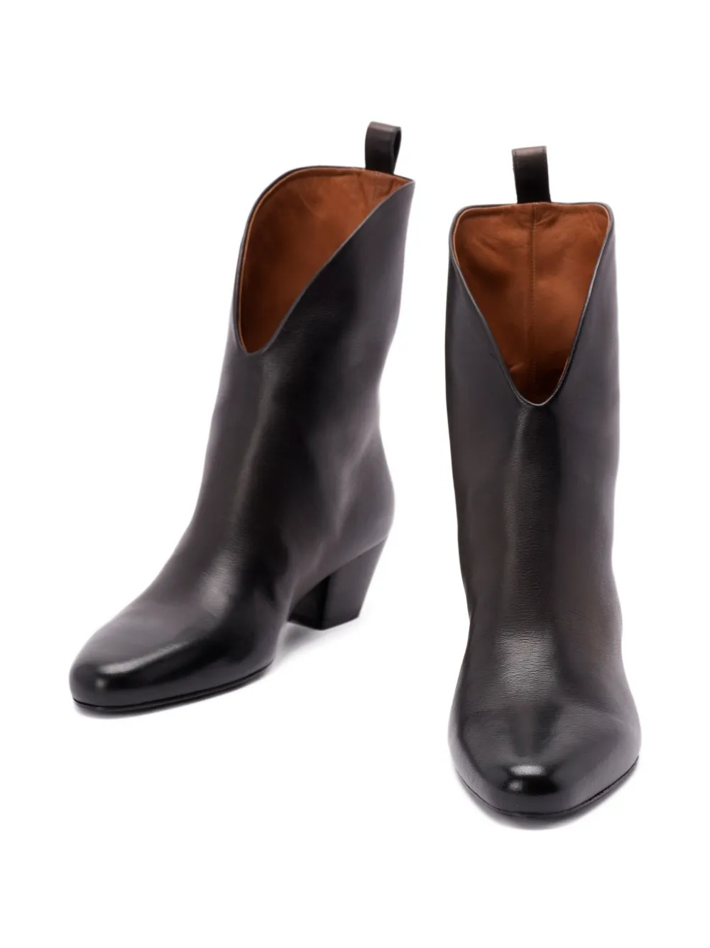 Marsèll 45mm Goccio leather boots Zwart