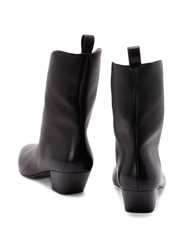 Marsèll 45mm Goccio Leather Boots | Black | FARFETCH