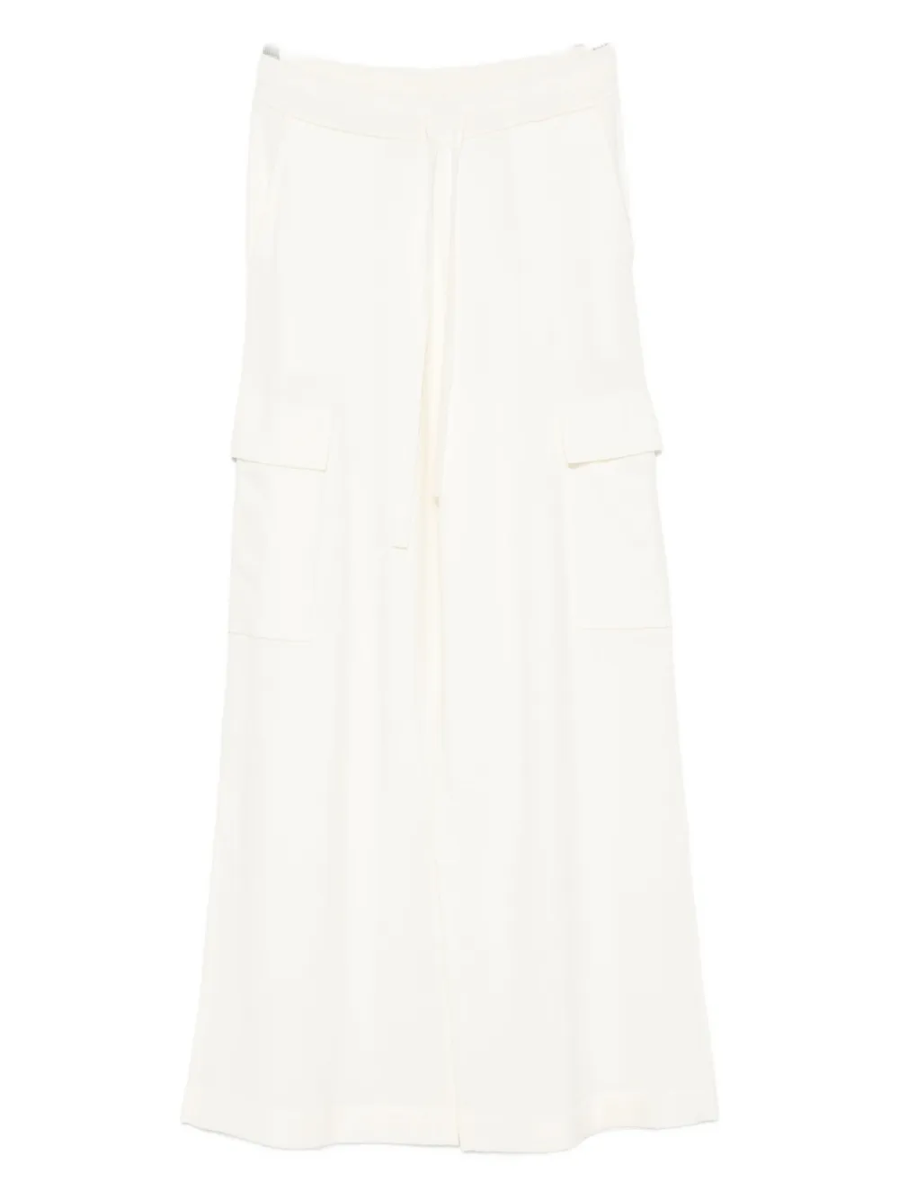 P.a.r.o.s.h Drawstring Pocket Trousers In White