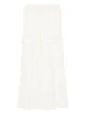 P.A.R.O.S.H. drawstring pocket trousers - White
