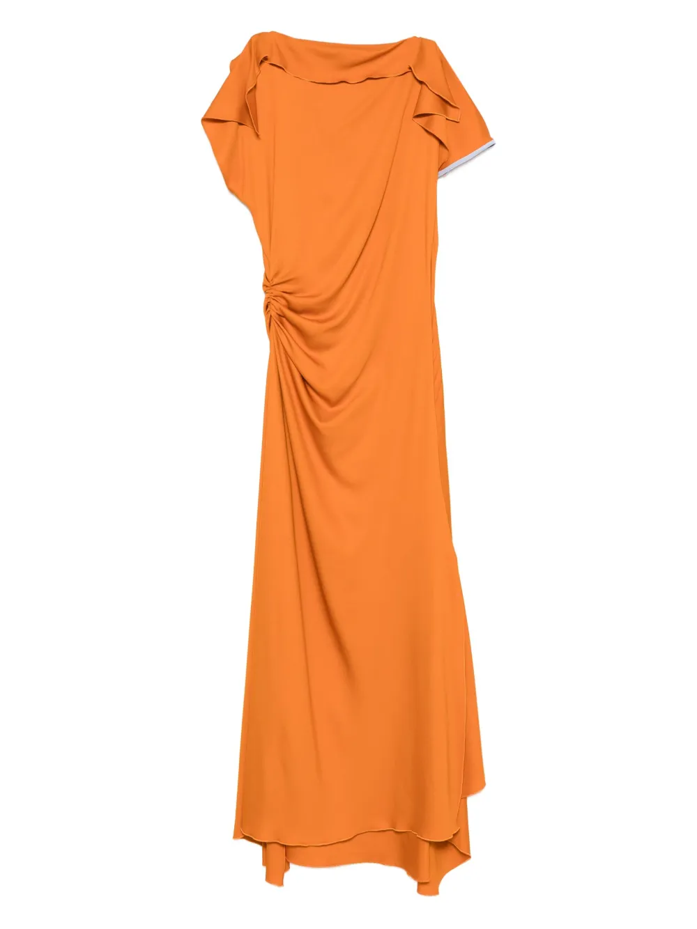 Victoria Beckham Asymmetrische jurk Oranje