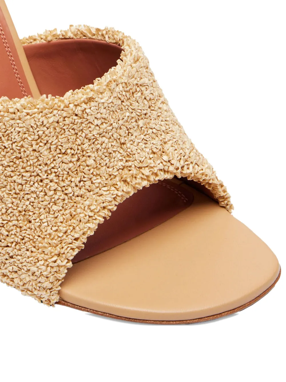 Amina Muaddi 90 mm Taylor sandalen Beige