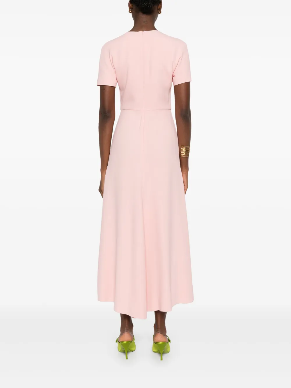 Victoria Beckham Jurk met korte mouwen Roze