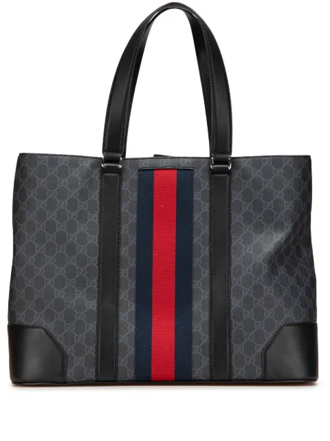 Gucci Pre-Owned 2000-2015 Large GG Supreme Web tote bag