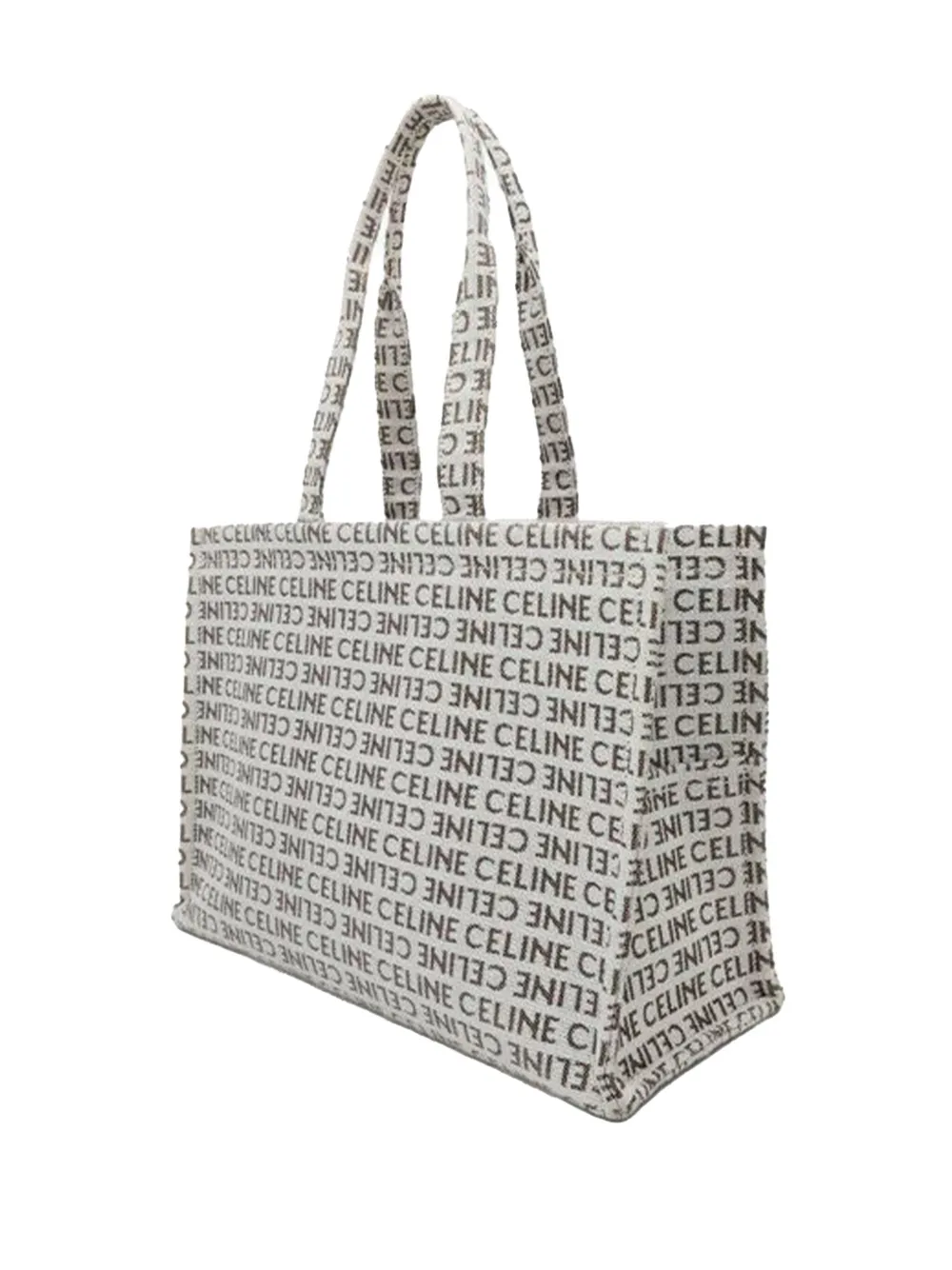 Pre-owned Celine 2021-2025 Large Triomphe Cabas Thais All Over Tote Bag
