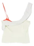 SIR. Palma off-shoulder ruffled top - Neutrals