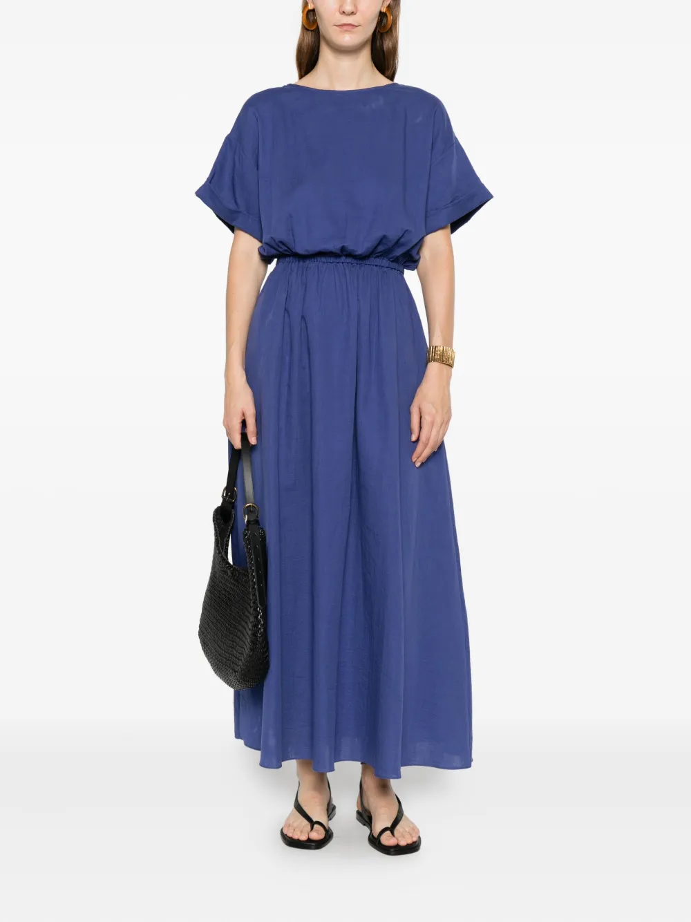 Matteau Jurk met korte mouwen - Blauw