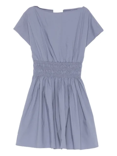 Matteau shirred waist mini dress