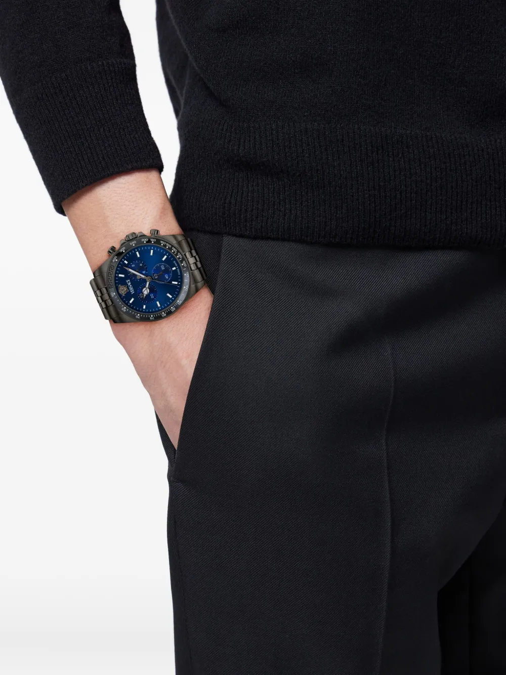 Versace Vertime 43 mm - Grijs