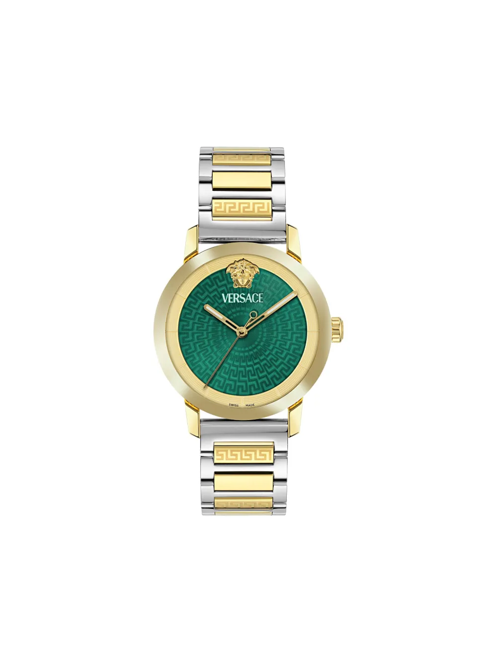 Versace Modello in acciaio inossidabile 40mm - Verde