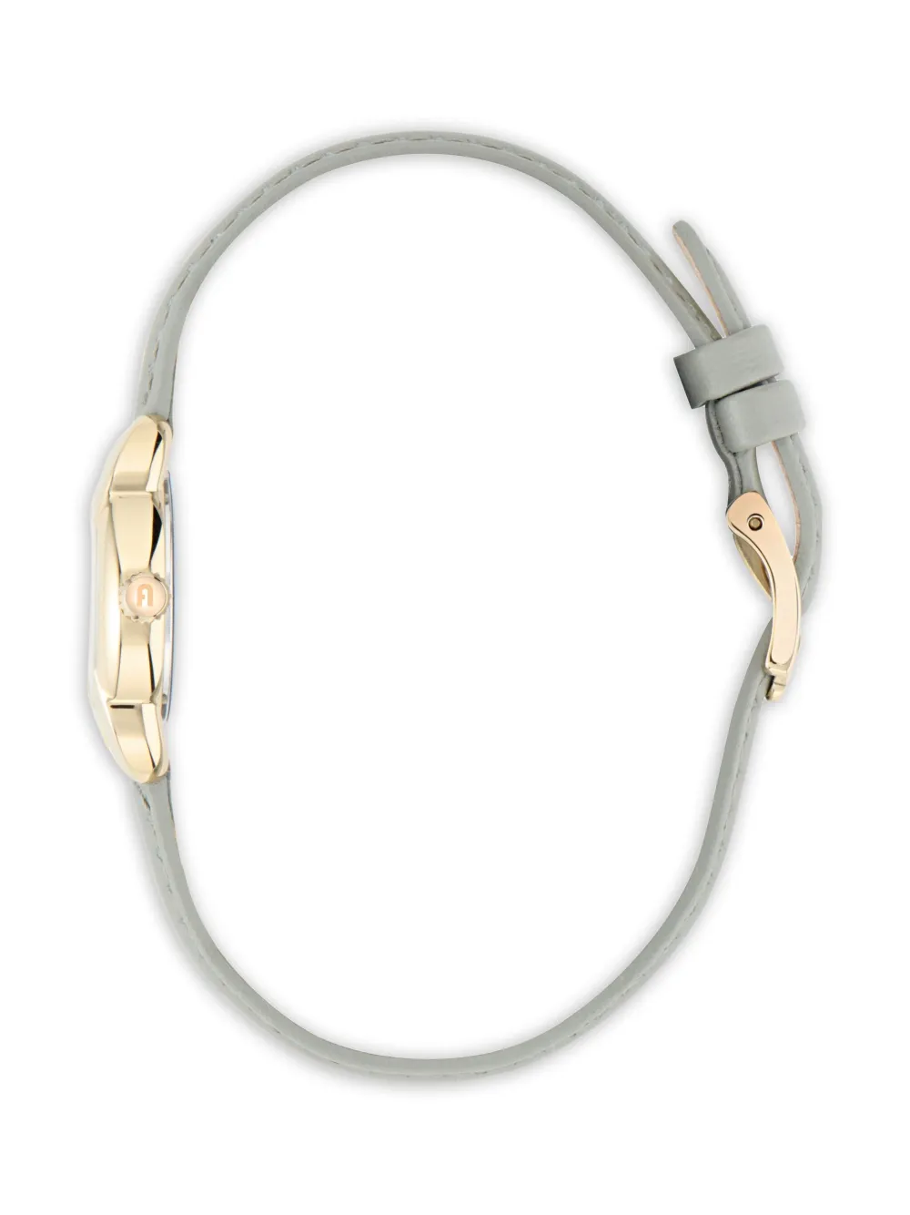 Furla Leather Strap 28mm In Green