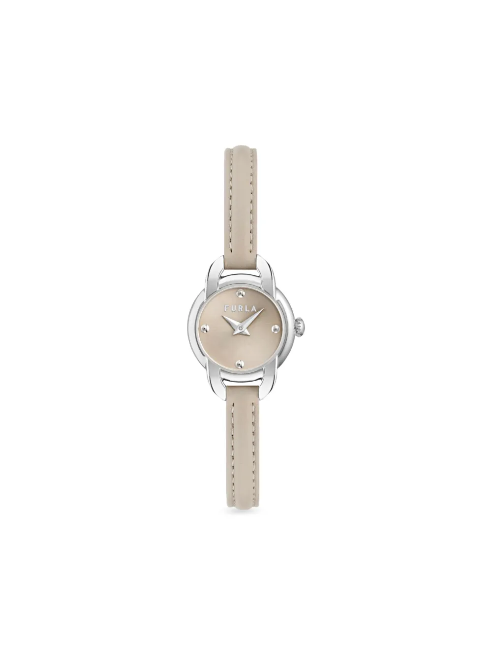 Furla Leather Strap 28mm In Gold