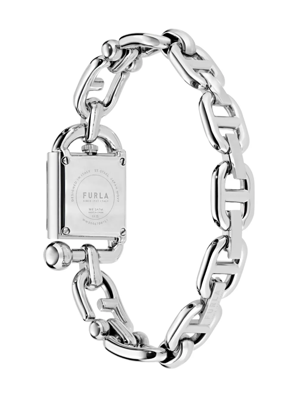 Furla Stainless Steel 24mm In Metallic