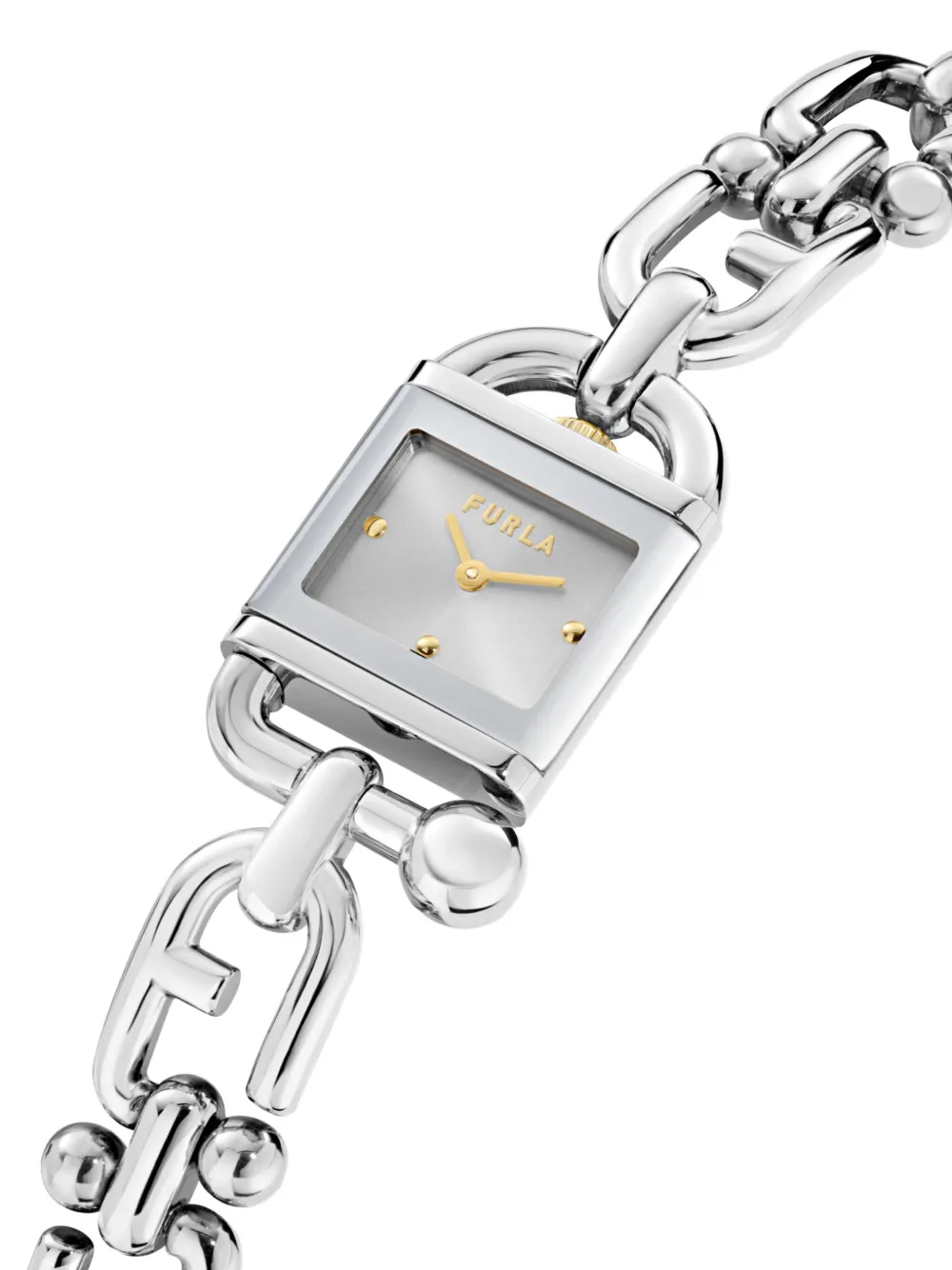 Furla Stainless Steel 24mm In Metallic