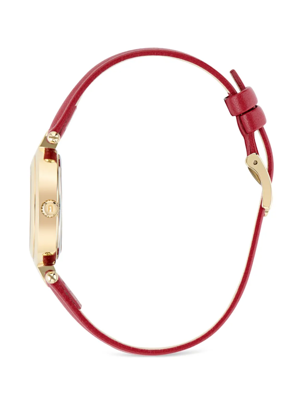 Furla Leather Strap 32mm In Red