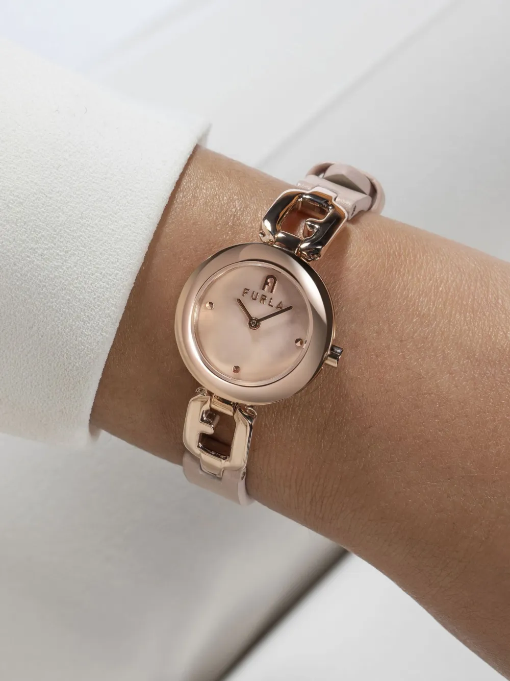 Furla Arco Chain 25 mm - Roze