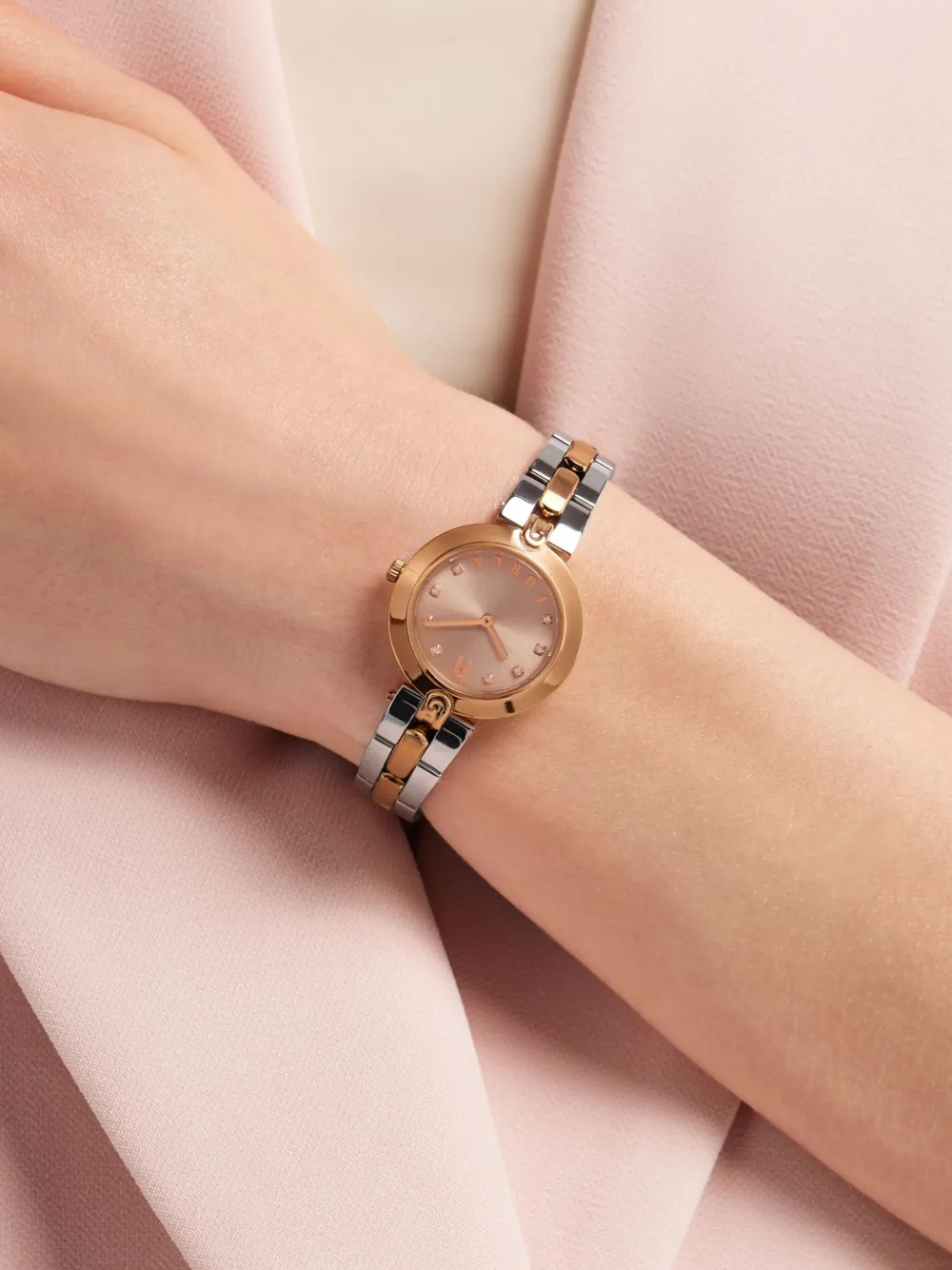 Furla Logo Links 28 mm - Roze