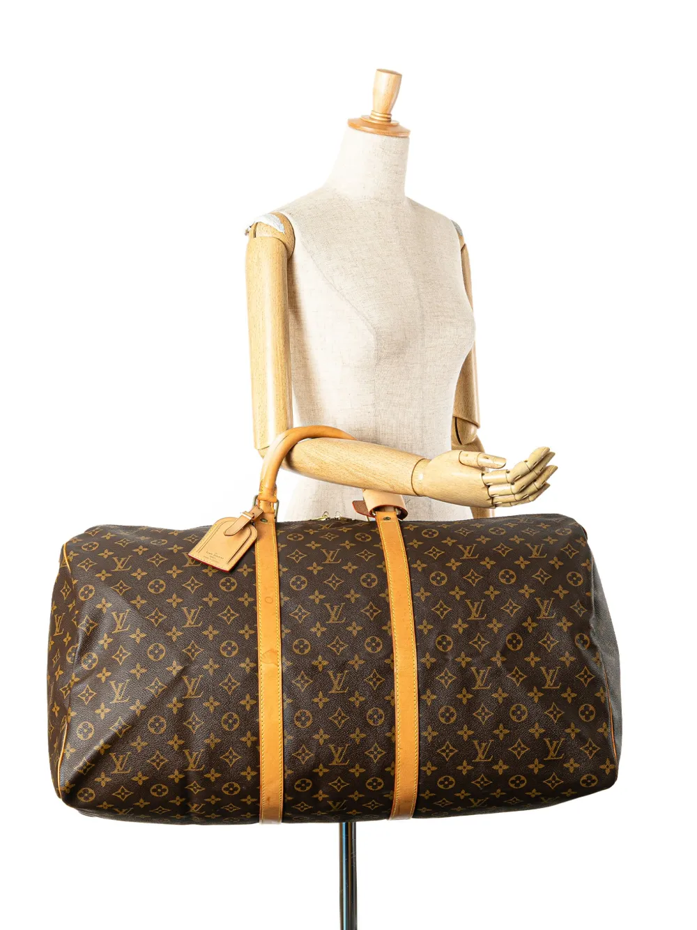Louis Vuitton Pre-Owned 1996 Monogram Keepall 60 travel bag | Pre-Owned | Image 2