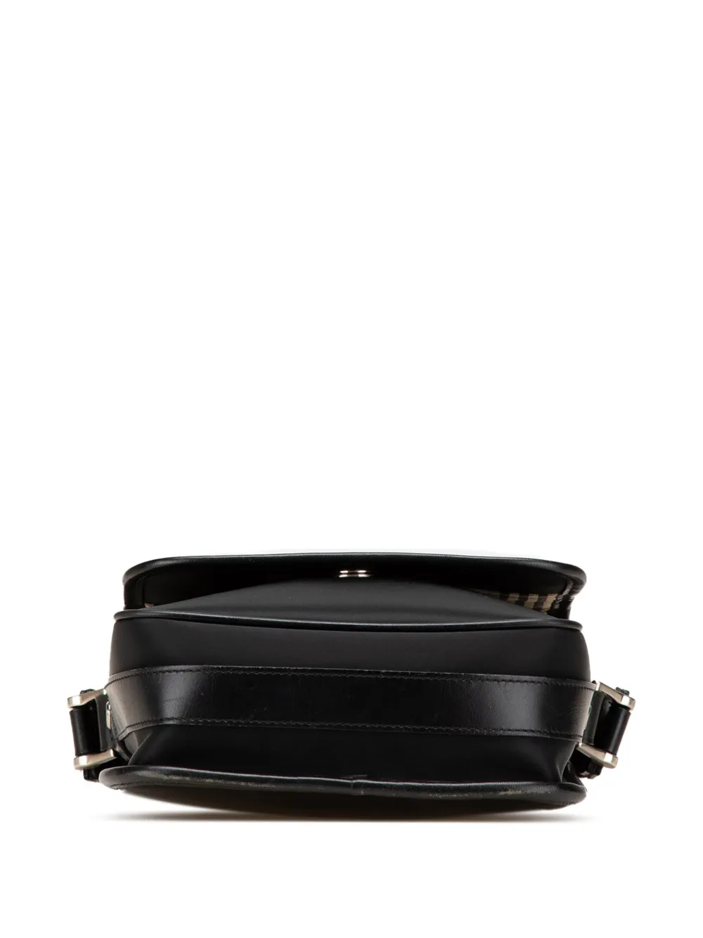 Pre-owned Burberry 2000-2017 Nylon Crossbody Bag In Black