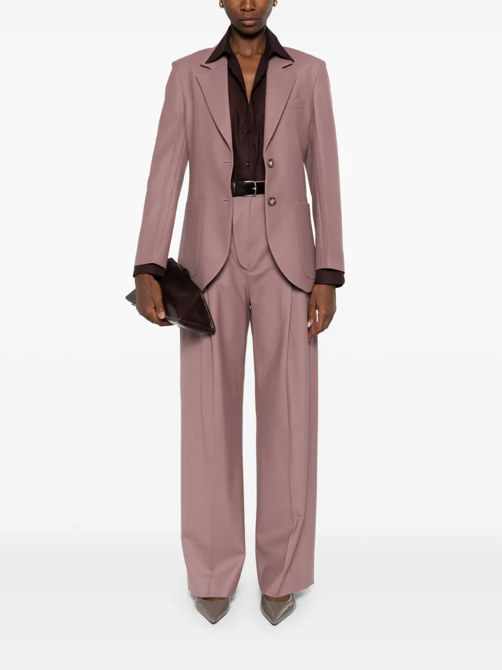 Victoria Beckham pleated tailored trousers | Slacks | Image 2