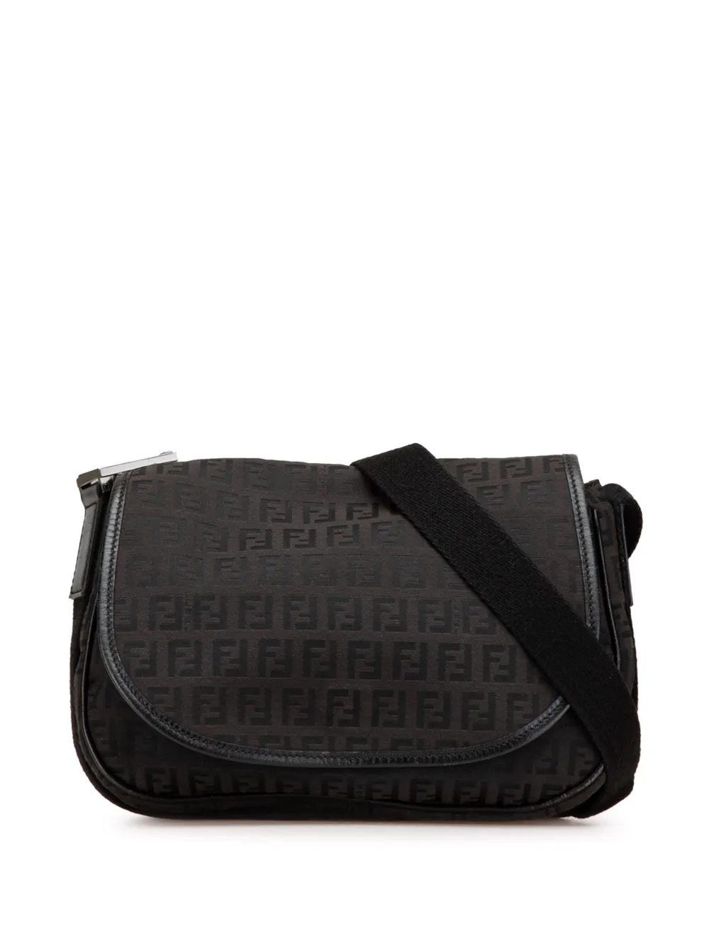 Fendi Pre-Owned 2000-2010 Zucchino Canvas crossbody bag | Black | Image 1