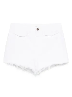 ショートパンツ Chloe SS25 Chloe Virgin Wool Shorts (CH25SSH07302 001) Chloé Virgin Wool Shorts | Blue | FARFETCH