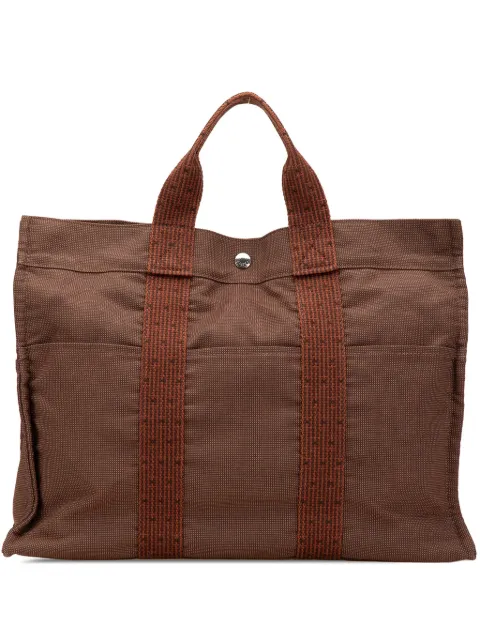 Hermès Pre-Owned 1990-2010 MM Herline Tote Bag aus Canvas