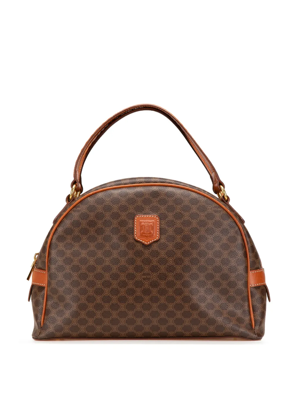 Céline Pre-Owned bolsa de mano Macadam Coated Canvas 1996 | marrón | Image 1