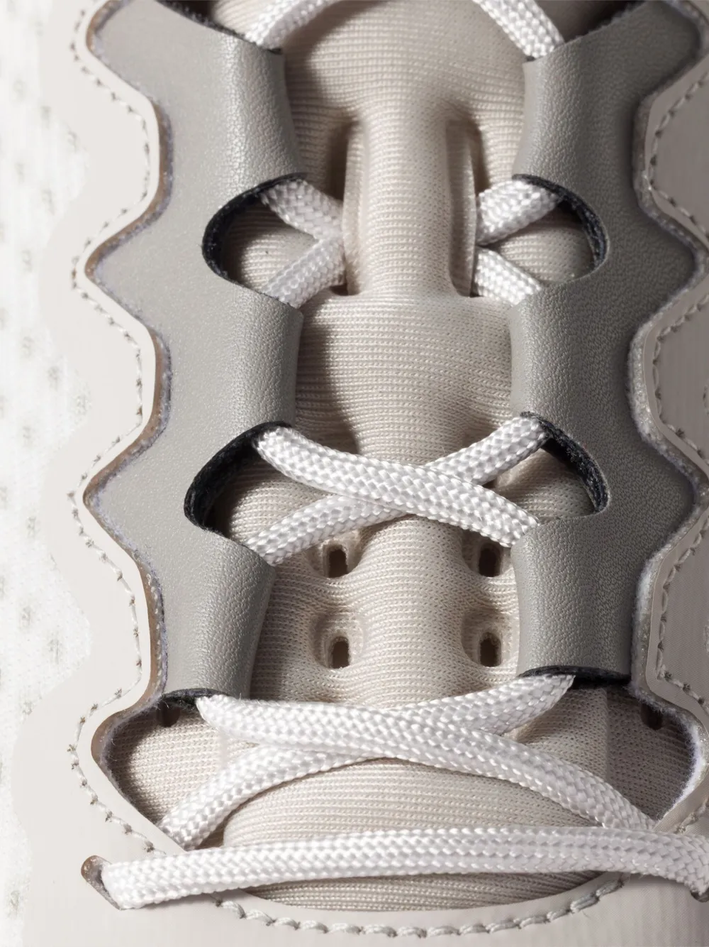 Miu technical-mesh sneakers Grey