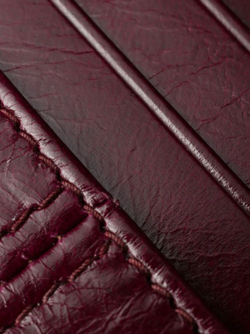 Prada Pasjeshouder met logoplakkaat Rood