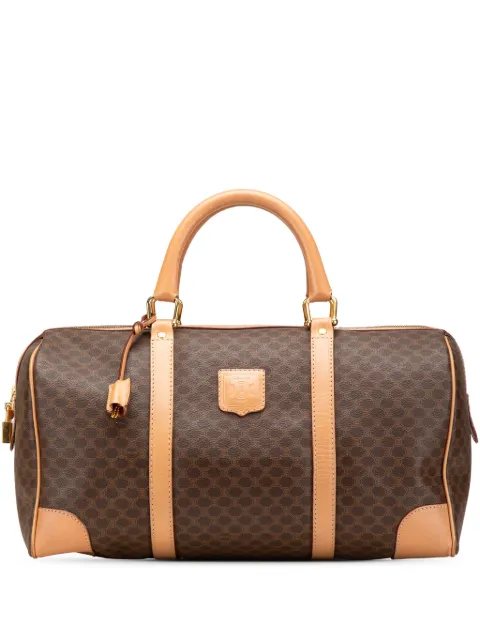 Céline Pre-Owned 2014 Macadam Coated Canvas travel bag
