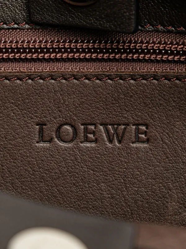 Loewe Pre-Owned 2005 スエード フスタ 28 ハンドバッグ