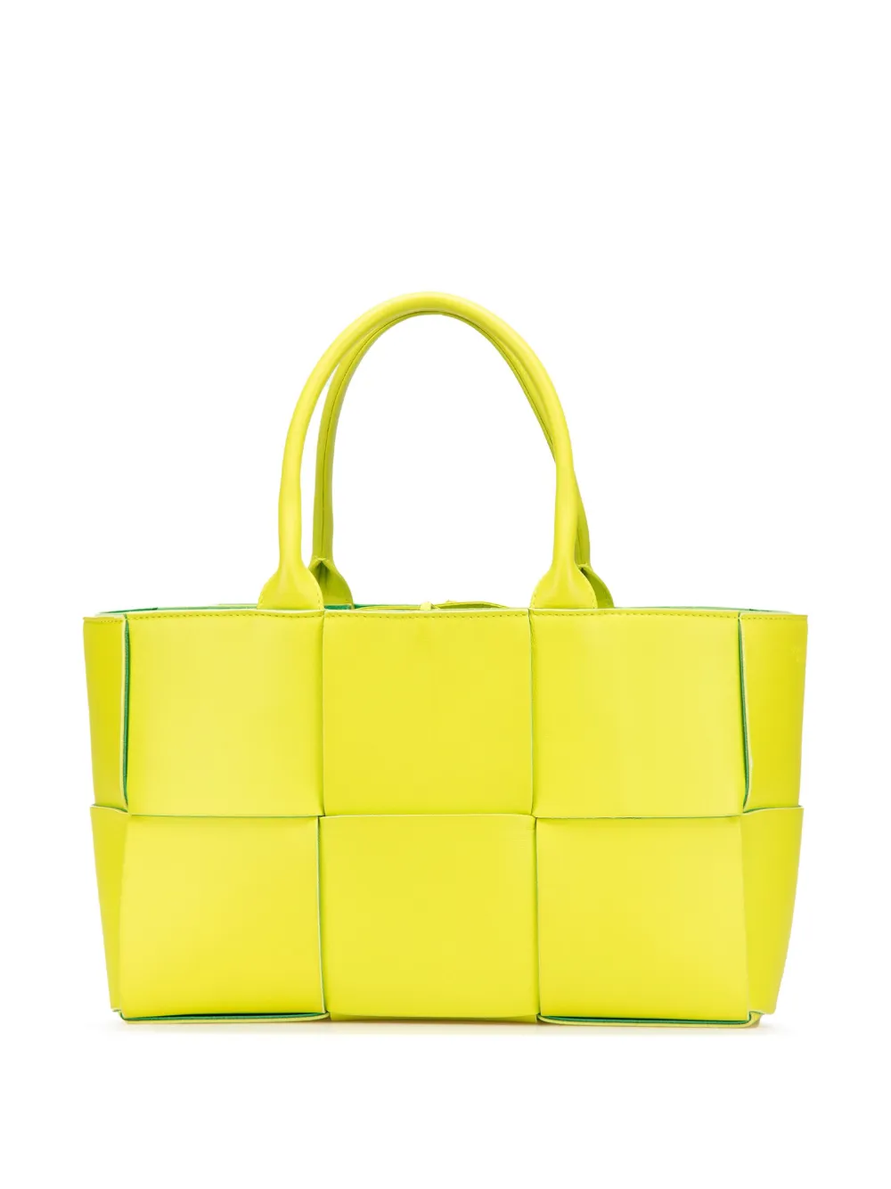Pre-owned Bottega Veneta 2012-2024 Small Nappa Maxi Intrecciato Arco Tote Bag