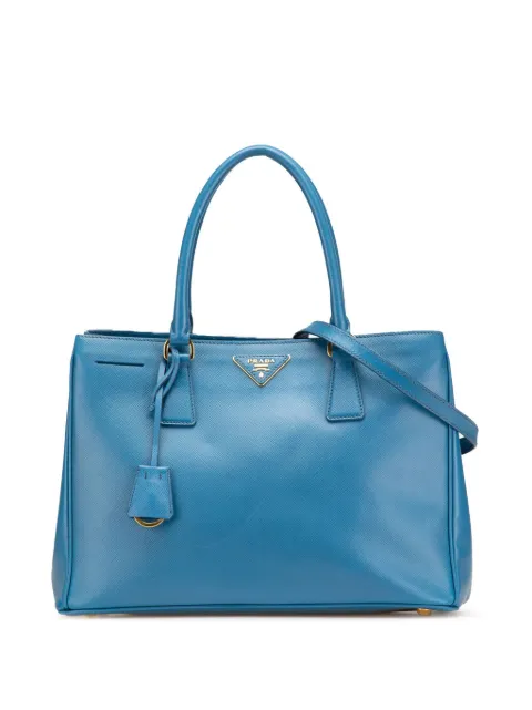 Prada Pre-Owned bolsa satchel Lux Galleria mediana de piel Saffiano 2010-2024