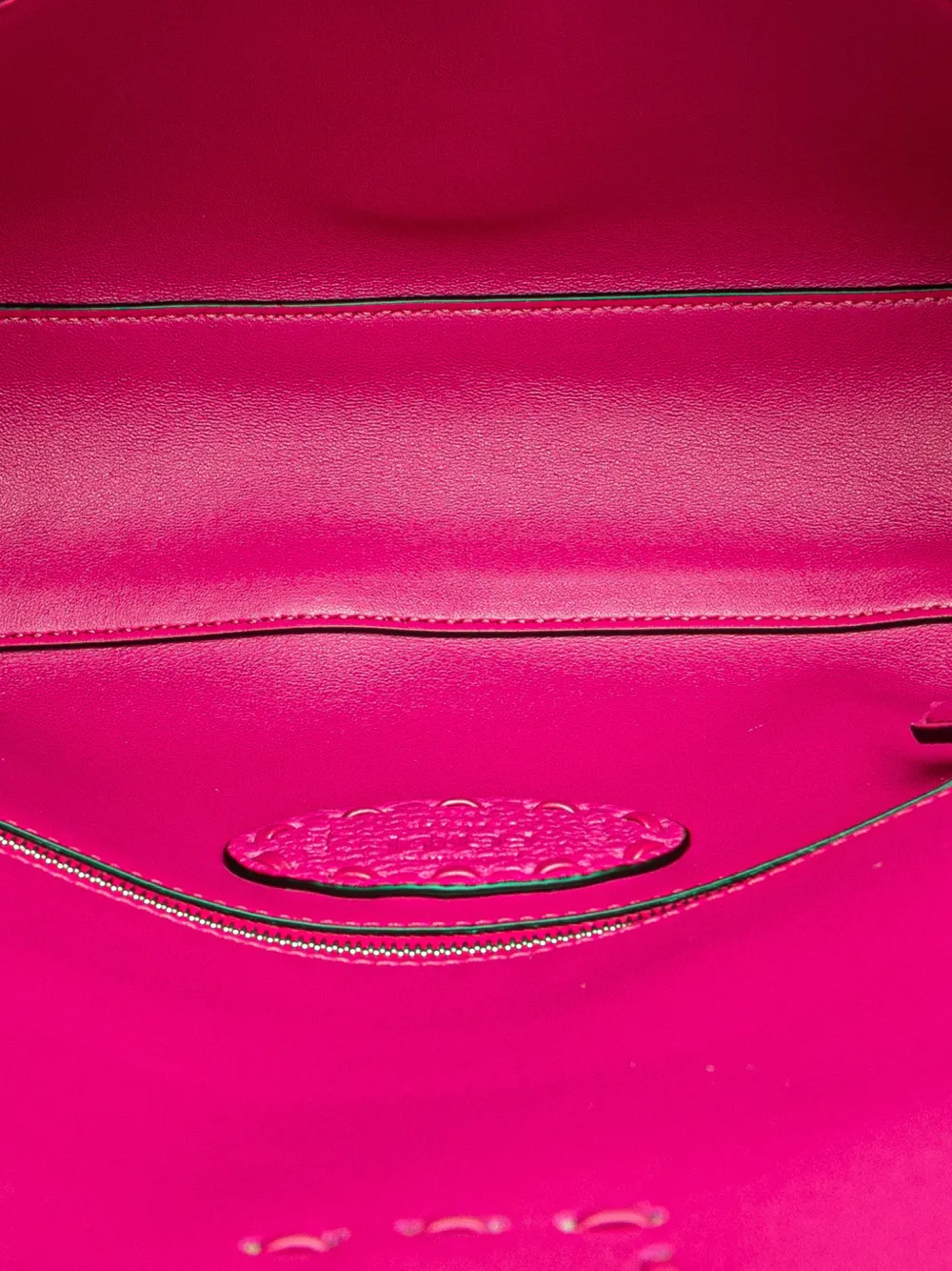 Pre-owned Fendi 2010-2025 Leather Selleria Baguette Satchel