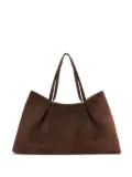 Elleme Dimple suede tote bag - Brown