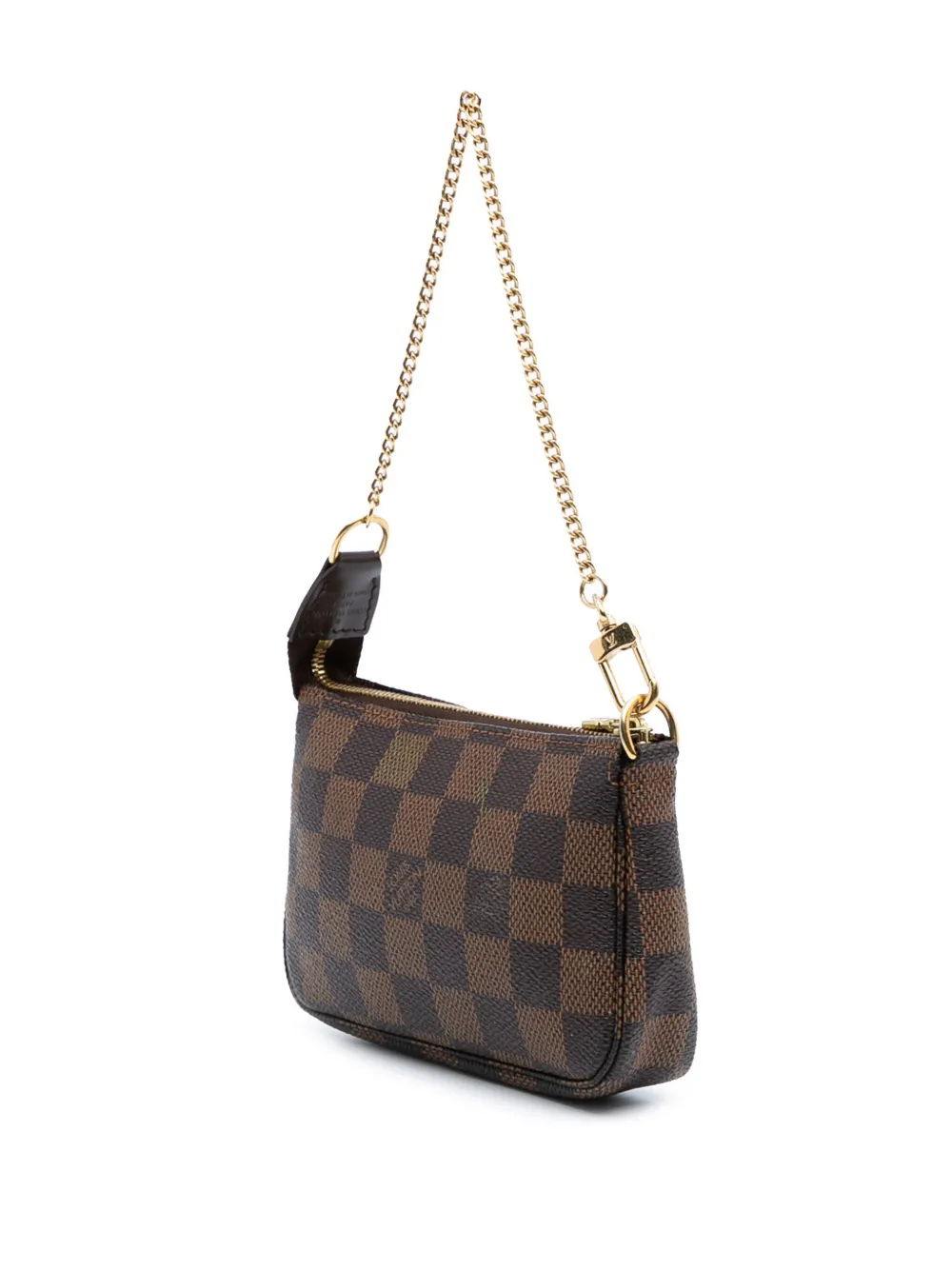 Pre-owned Louis Vuitton 2006 Damier Ebene Mini Pochette Accessoires Handbag