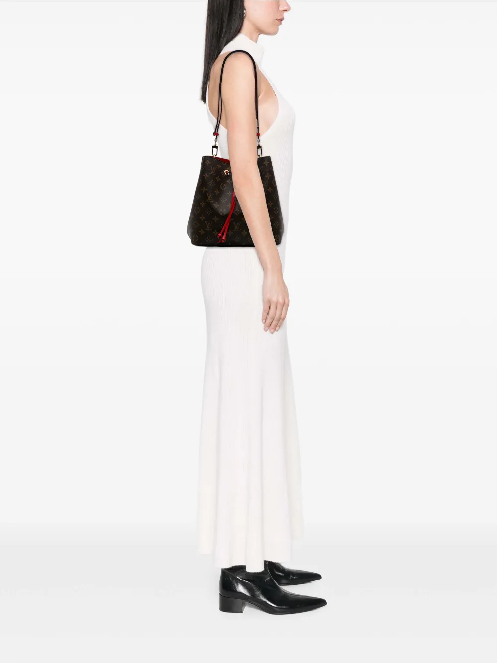Louis Vuitton Pre-Owned 2019 Monogram Neonoe MM bucket bag | Pre-owned | Image 2