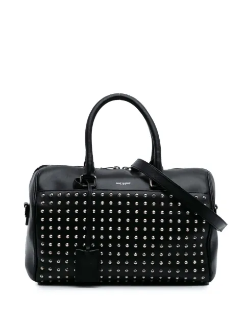 Saint Laurent Pre-Owned شنطة 'كلاسيك دافل 6' جلد مرصعة بحمالة كتف 2014