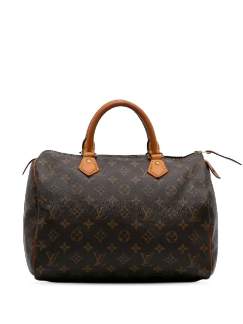 Louis Vuitton Pre-Owned 2017 Monogram Speedy 30 boston bag