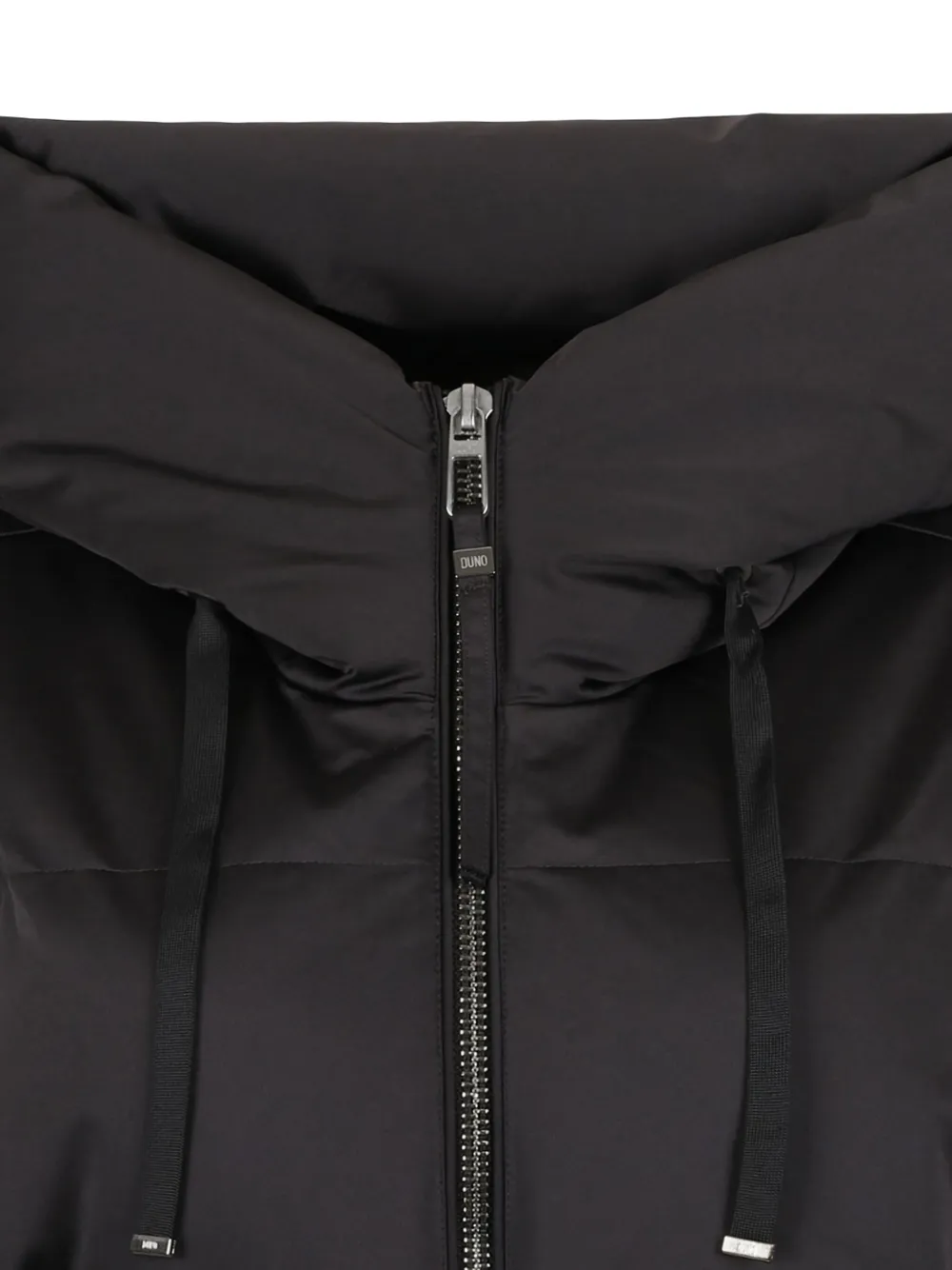 Duno Oversized Short Down Jacket In Black