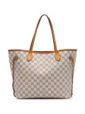 Louis Vuitton Pre-Owned 2016 Damier Azur Neverfull MM tote bag - White