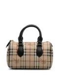 Burberry Pre-Owned 2000-2017 Small Haymarket Check Coated Canvas Chester Bowling Bag boston bag - Brown