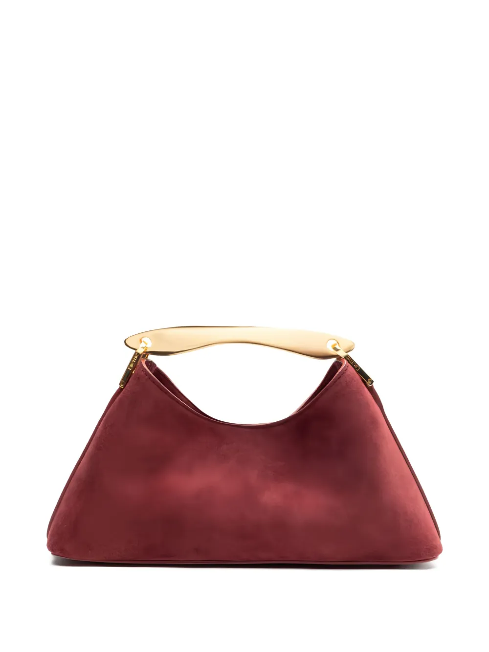 Elleme mini Boomerang suede top-handle bag | Image 2