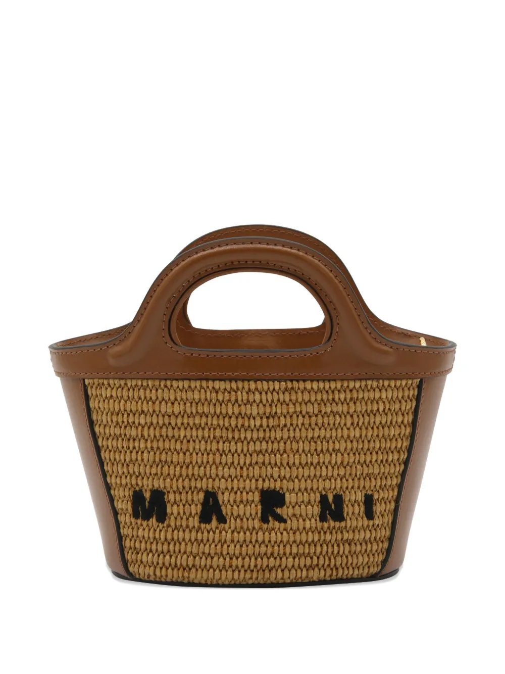 Marni micro Tropicalia woven straw handbag | Image 2