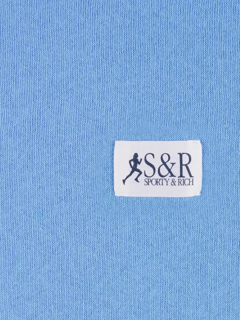 Sporty & Rich Juniper sweater met raglan mouwen Blauw
