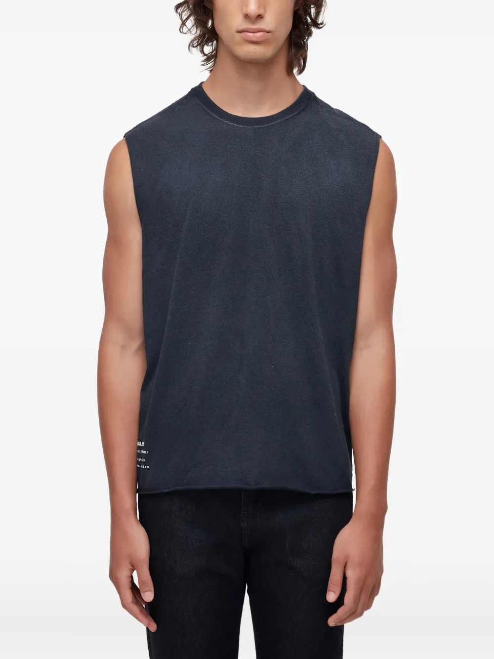Osklen sleeveless tank top | Black | Image 1