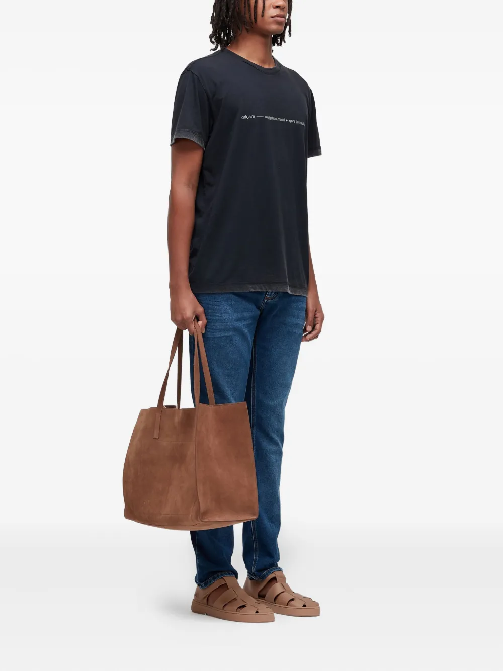 Osklen Katoenen T-shirt - Zwart