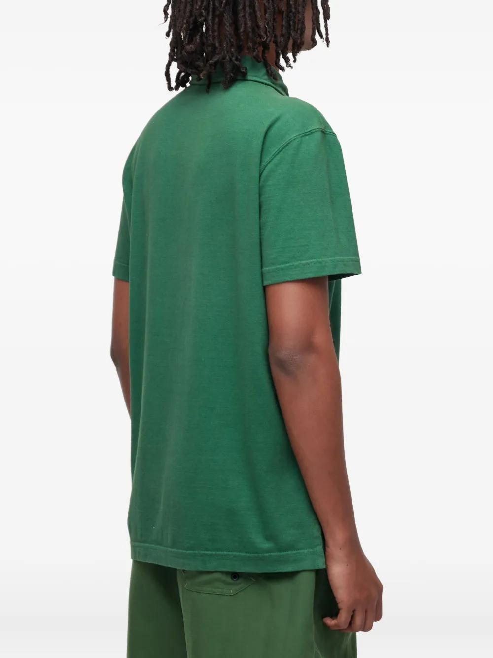 Osklen Colour Stone poloshirt met borduurwerk Groen